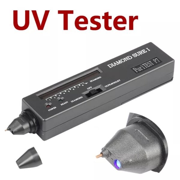 Testeur de diamant Professionelle avec lumière ultraviolette UV