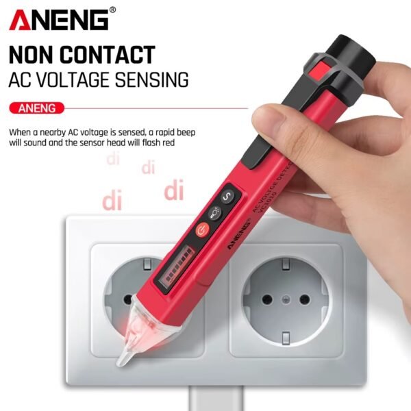 Stylo testeur sans contact AC/DC VC1010, crayon de Test électrique Volt