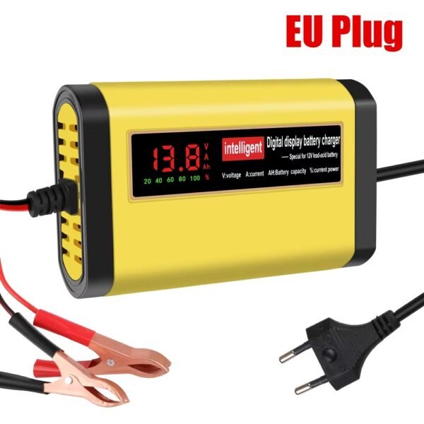 Chargeur de batterie de voiture numérique intelligent, charge rapide, outils de diagnostic automatiques de puissance 240V
